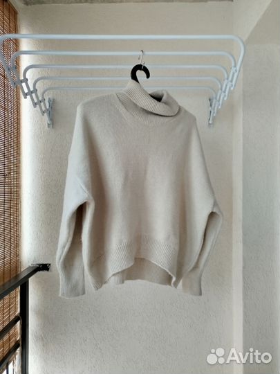 Свитер женский оверсайз с горлом