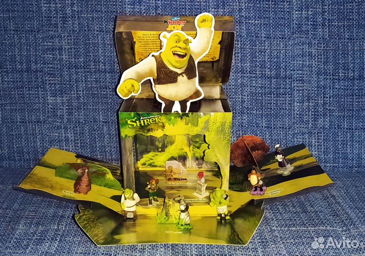 Киндер диорама Шрек, каталог O-ei-a spielzeug