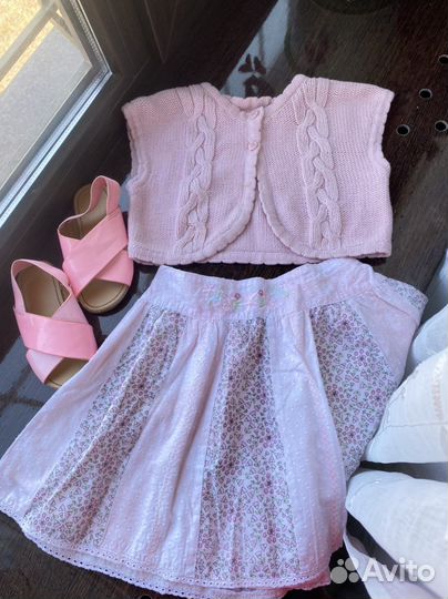 Одежда пакетом для девочки 86 92