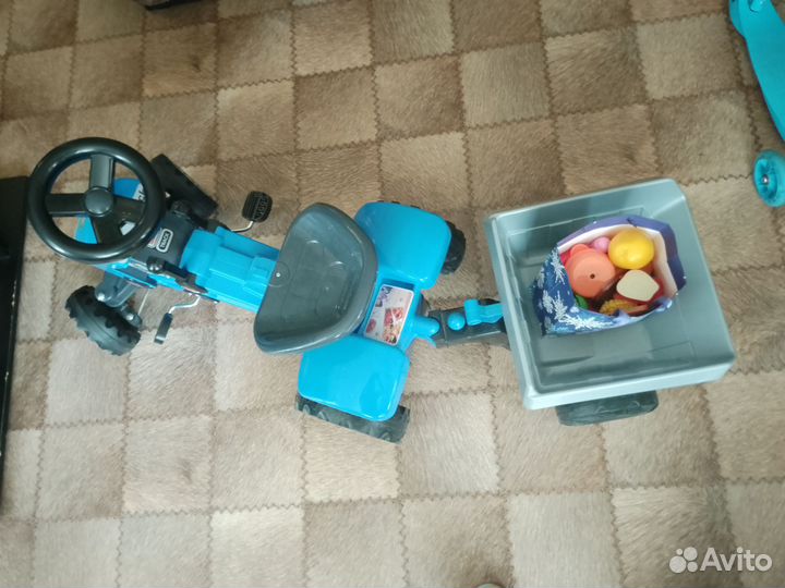 Трактор полесье с педалями