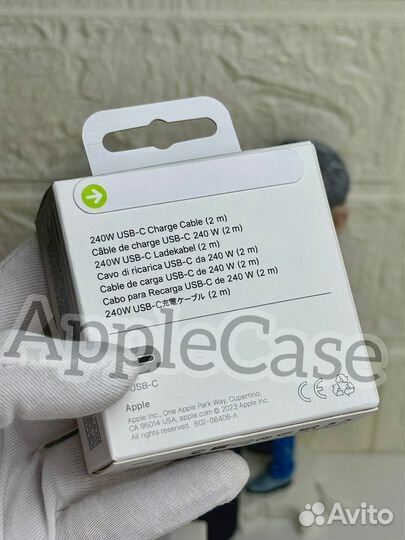 Кабель Apple USB-C плетенный Charge Cable 2м 240W