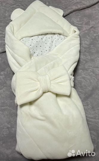 Конверт на выписку новорождённого