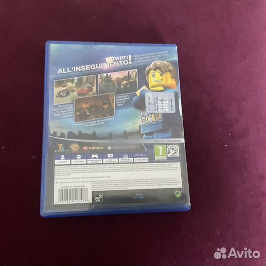 Игра для приставок ps4 ps5 lego city undercover