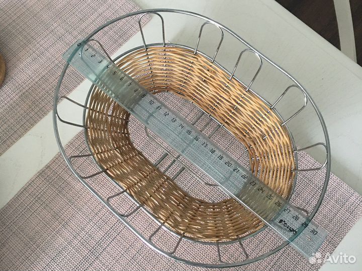 Ваза плетеная, для фруктов и овощей