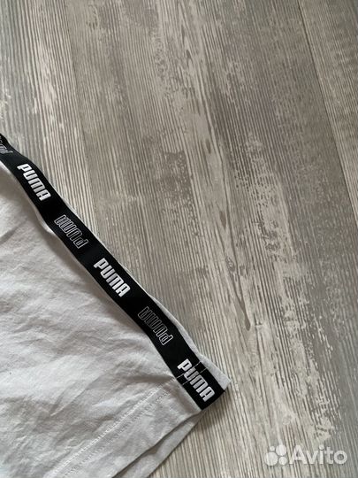 Футболка Puma с лампасами (XXL) оригинал