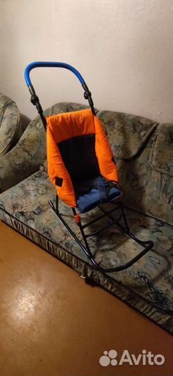 Детские санки коляска бу