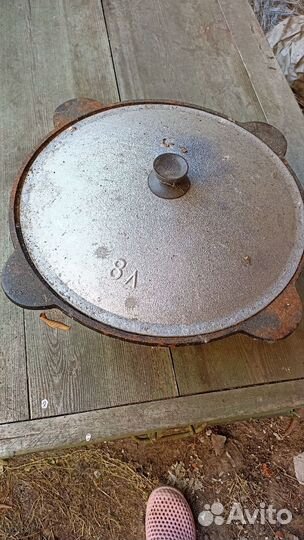 Печь для казана и казан 8 л