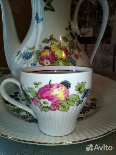 Сервиз гдр jlmenau 1777 на 12 персон