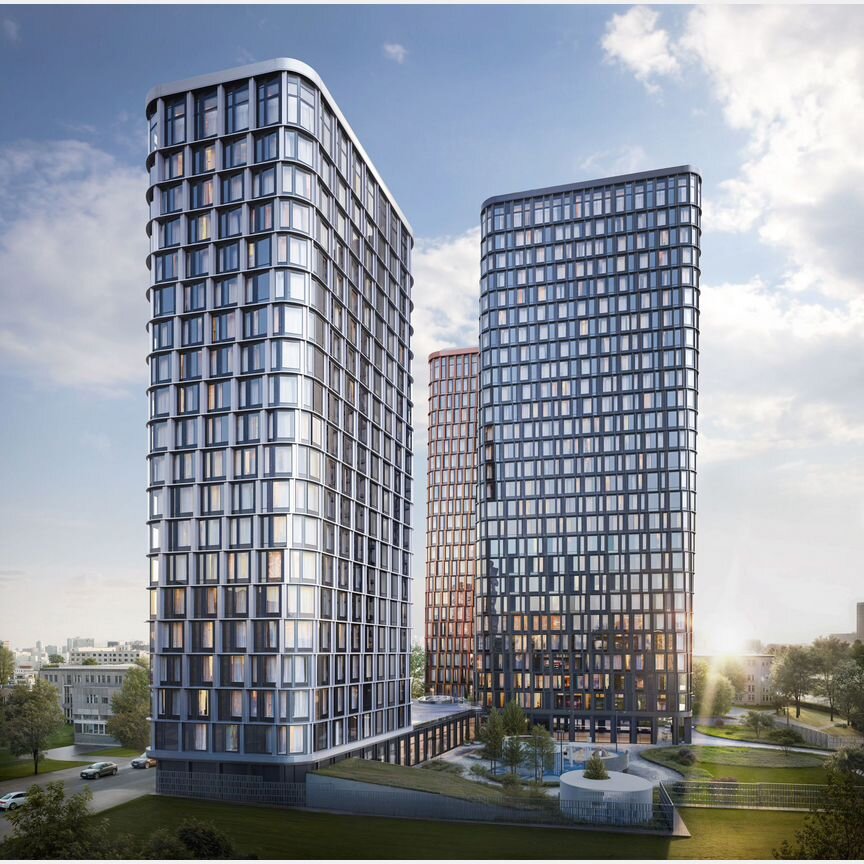 1-к. квартира, 51,7 м², 6/20 эт.