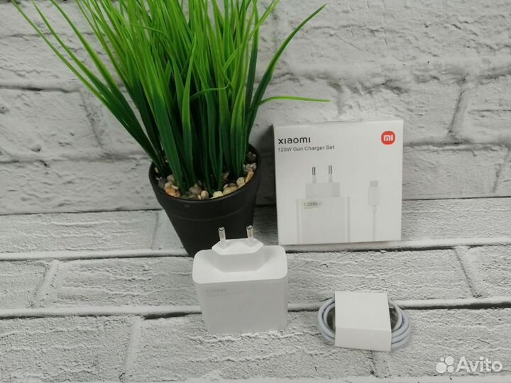 Быстрая зарядка Xiaomi Mi 120W / Комплект