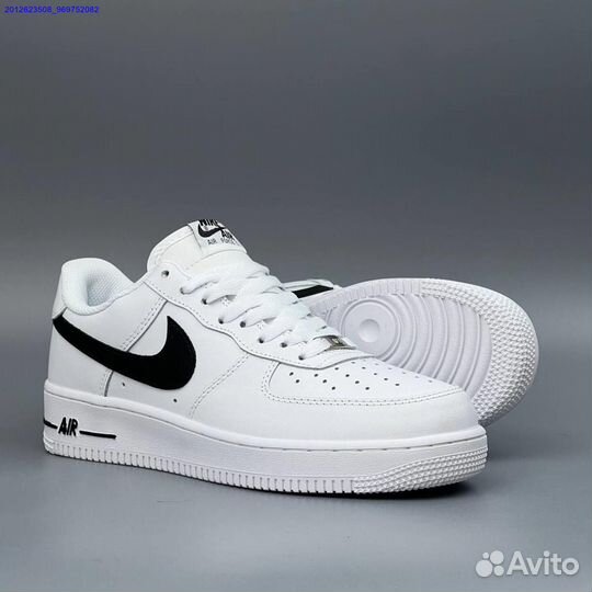 Nike Air Force 1 Black&White (Арт.78020)