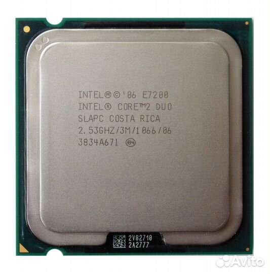 Процессор Intel Core 2 Duo E7200 slapc 2.53 GHz