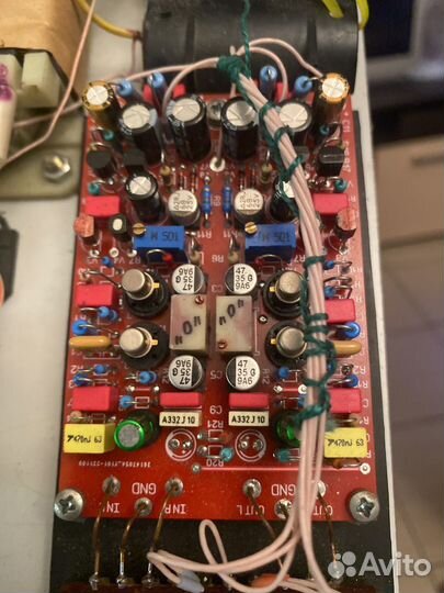 Ламповый усилитель,фонкорректор,часы