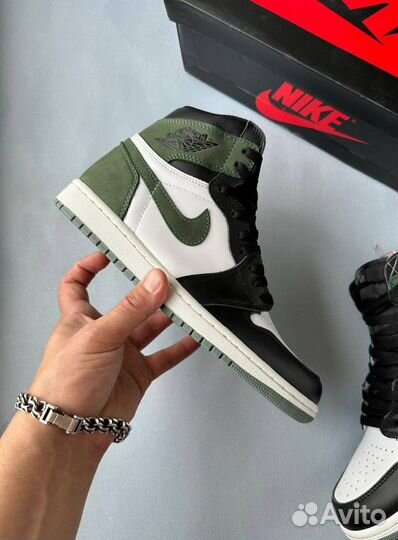 Кроссовки Nike Air Jordan 1 High og Clay Green