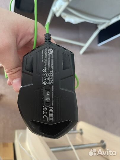 Игровая мышь hp gaming mouse 200
