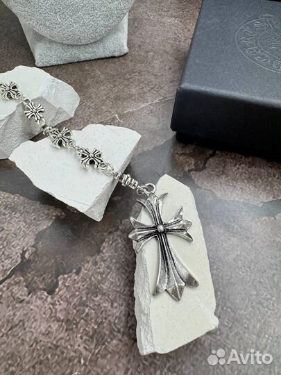 Длинная цепь Chrome hearts