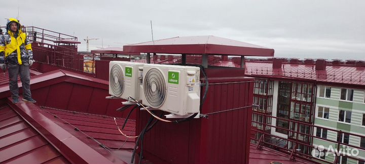 Установка кондиционеров / монтаж сплит систем