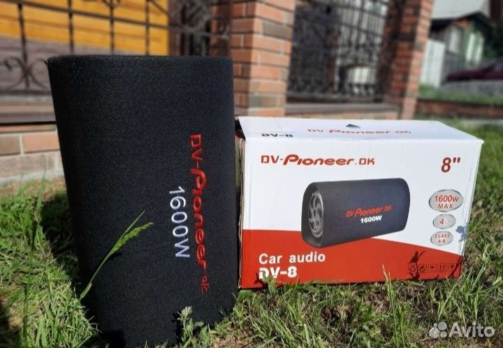 Сабвуфер Активный Pioneer 1600W 8'' Новый Миасс