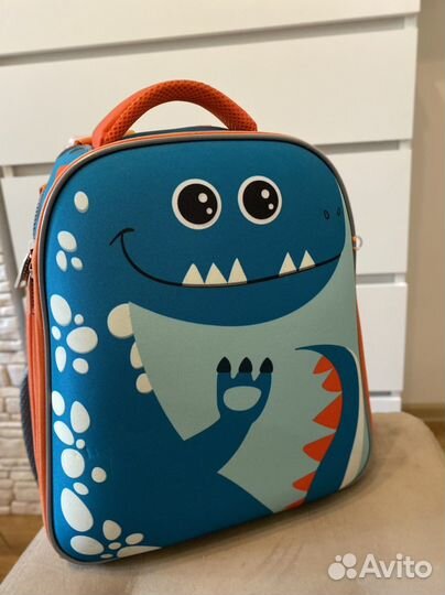 Новый школьный ортопедический рюкзак дино