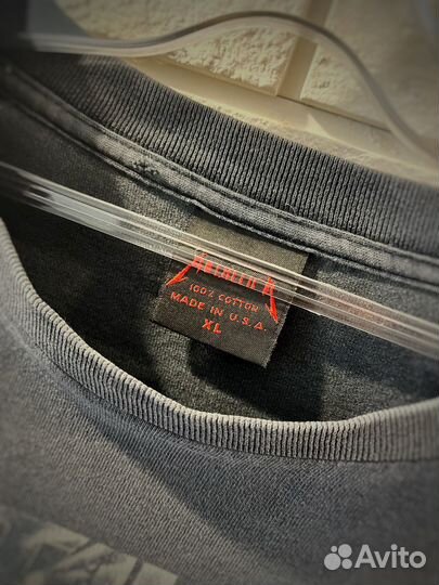 Metallica Тушино 1991 футболка