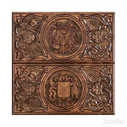 Нарды резные 