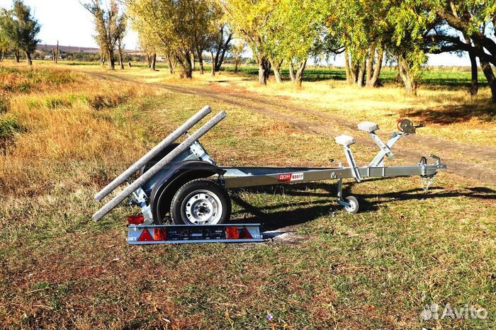 Прицеп легковой дон B3517, с ложементами оцинко