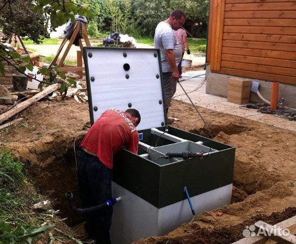 Септик установка, монтаж автономных канализаций