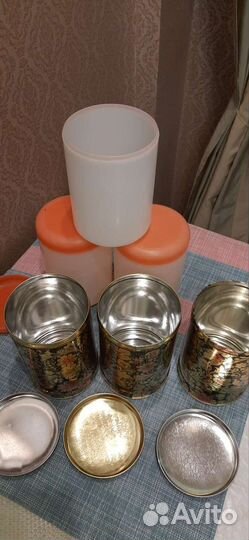 Банки для сыпучих продуктов СССР