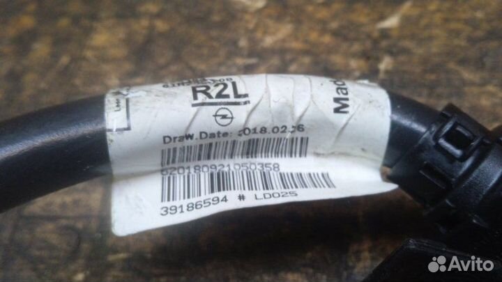 Клемма акб минус Opel Astra K 2018