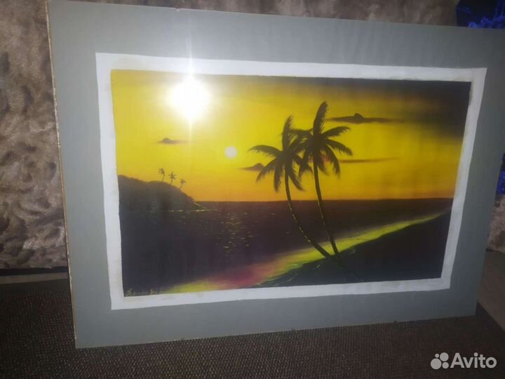 Триптих ручная работа