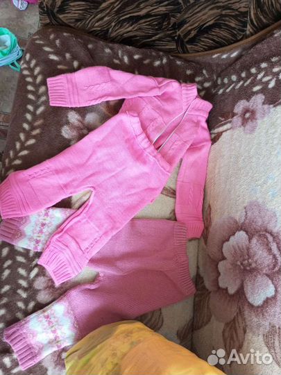 Детские вещи пакетом от 0 до года для девочки