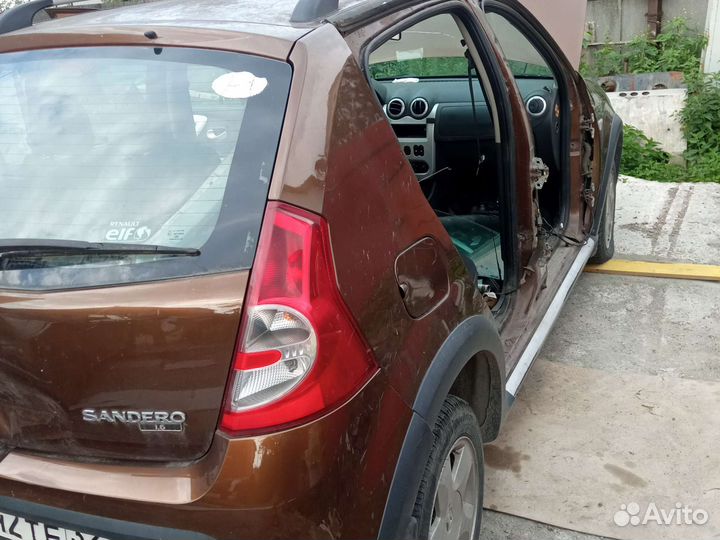 Крылья задние рено сандеро степени 1