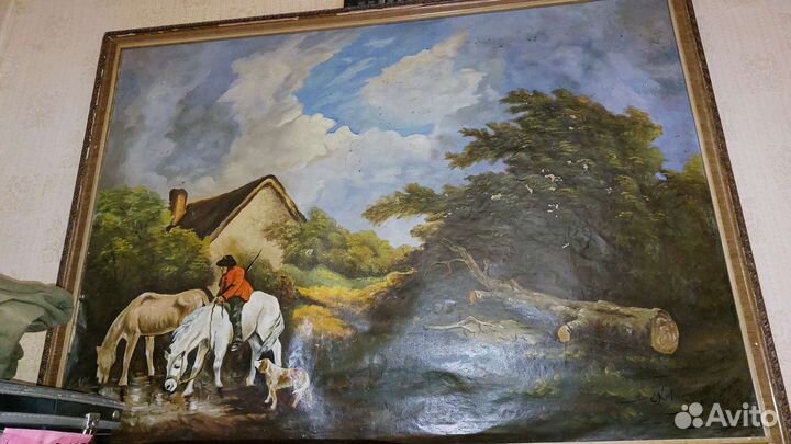 Картина маслом на холсте большая