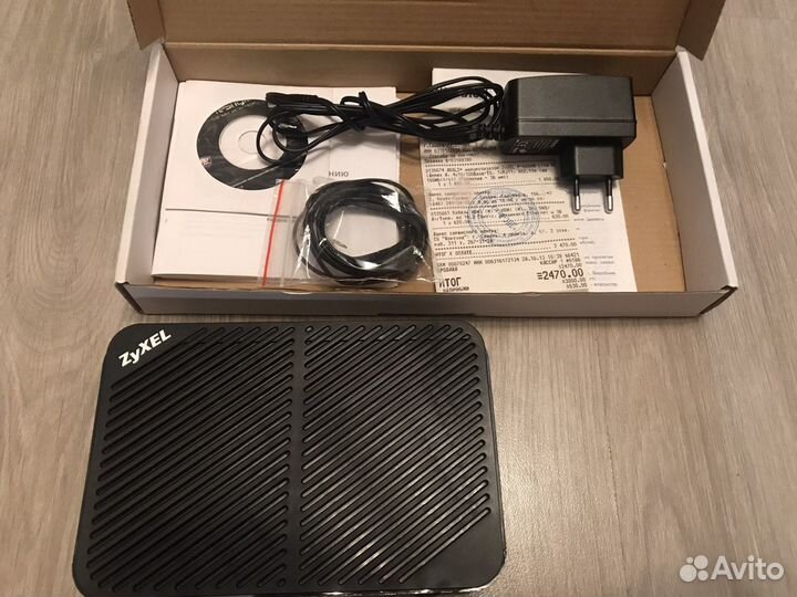 Adsl WiFi роутер zyxel P660HN Lite EE