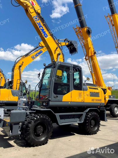 Колёсный экскаватор XCMG XE150WD, 2023