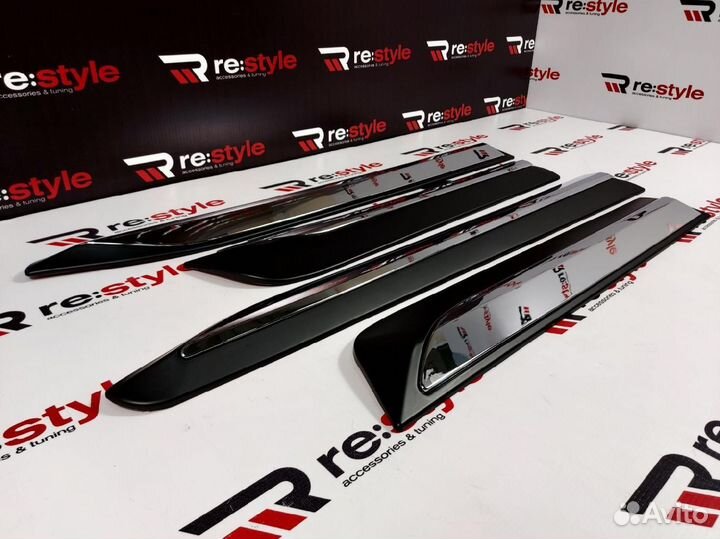 Молдинги дверей Toyota Hilux Pick Up K2540