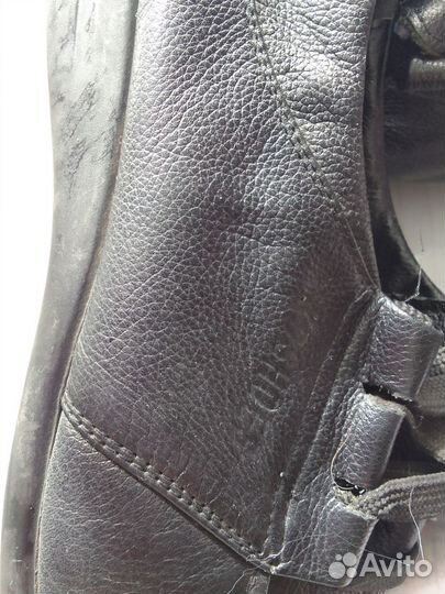 Мужские кожаные ботинки