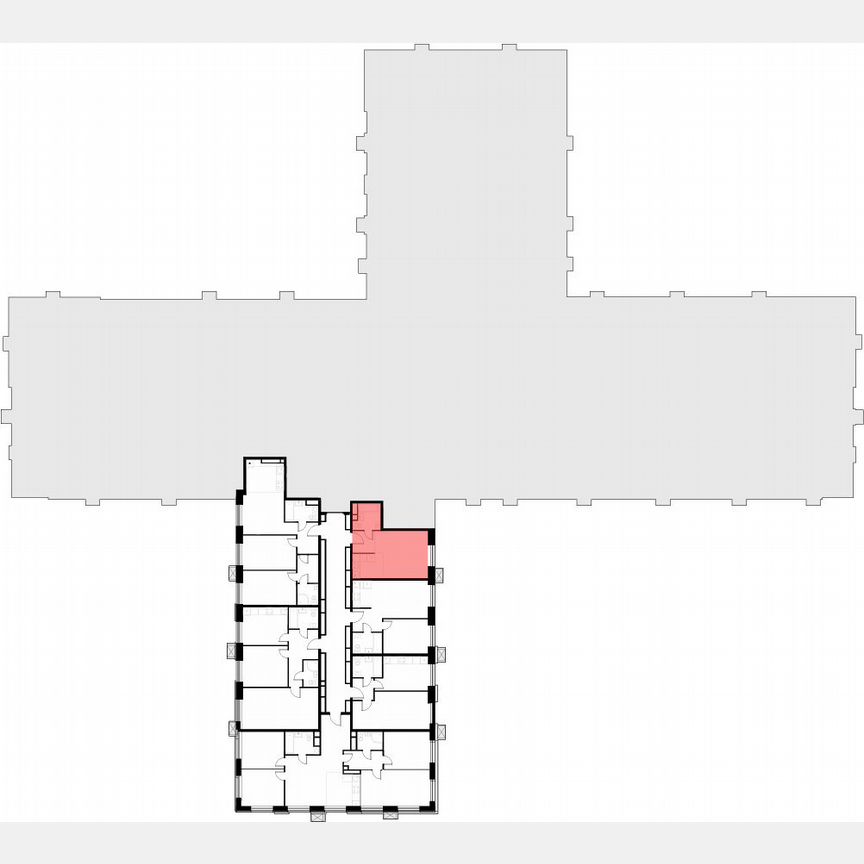 Апартаменты-студия, 28,5 м², 13/30 эт.