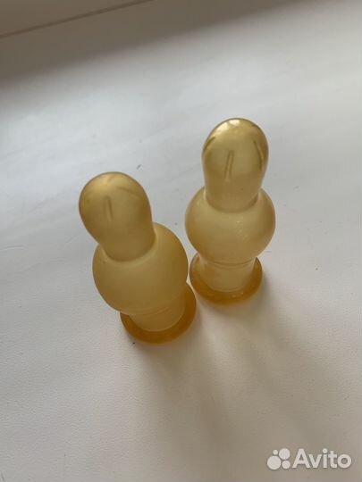 Соска молочная для бутылочек без дырки