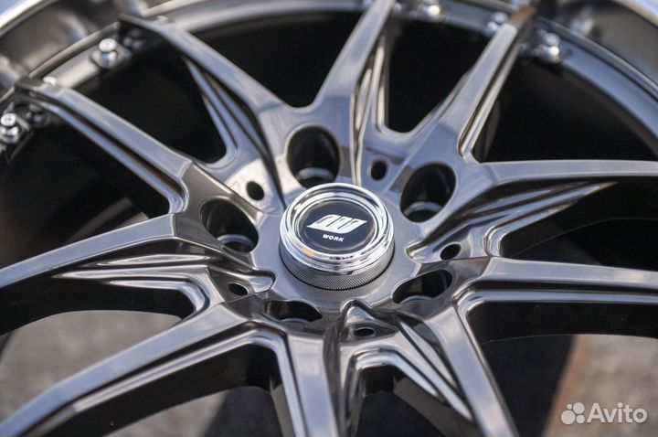 Комплект новых литых дисков ''18 5x114.3 Work