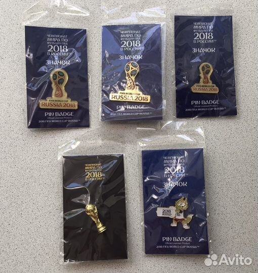 Значок Чемпионат мира по футболу 2018