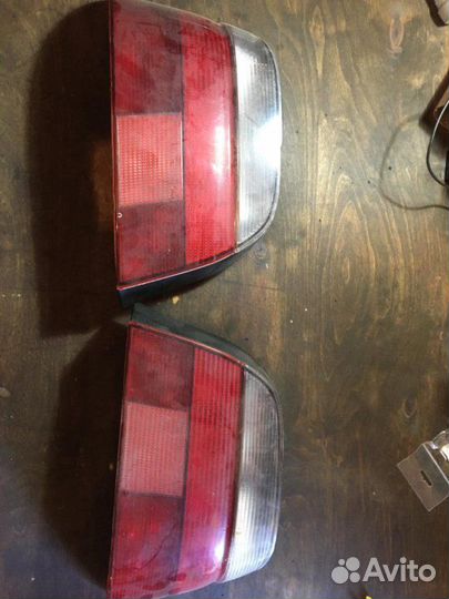 Задние фонари E39 белый дорест