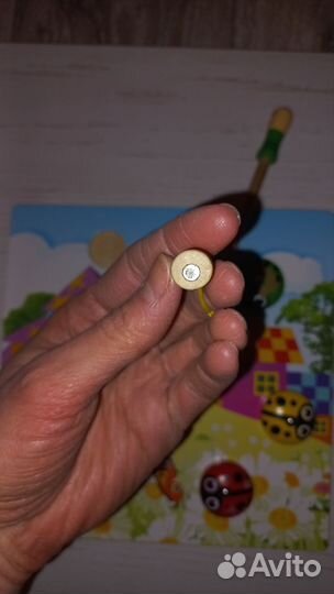 Деревянная магнитная рыбалка