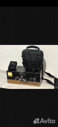 Зеркальный фотоаппарат nikon d3100