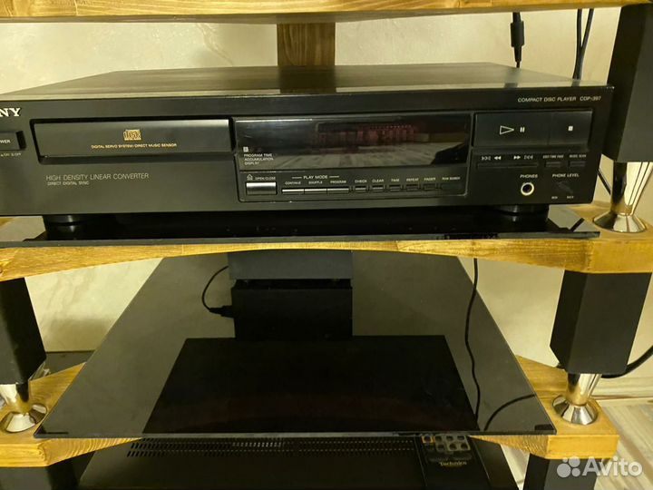 Cd проигрыватель sony cdp397