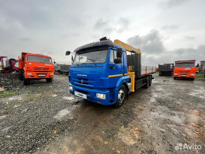 КамАЗ 65117 с КМУ, 2020