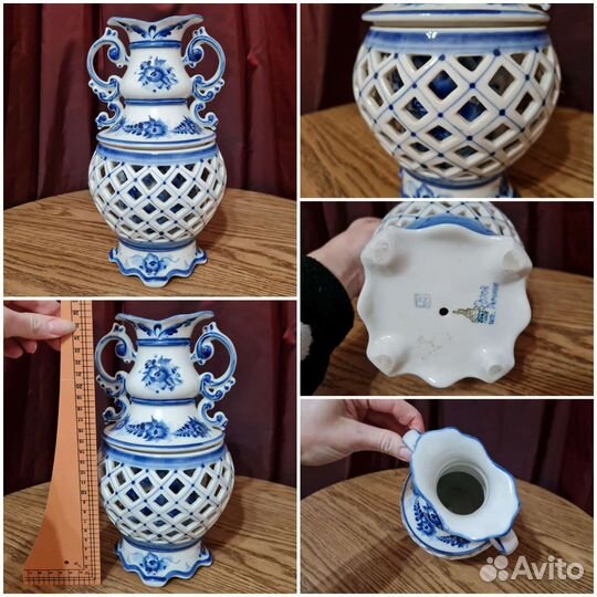 Фарфоровый набор гжель