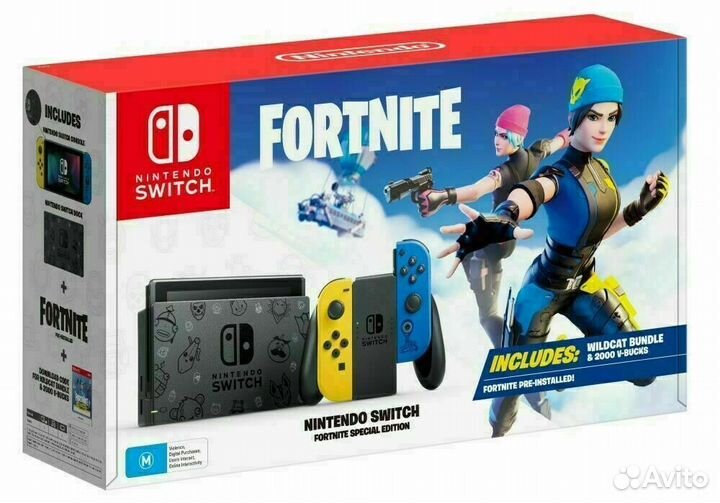 Консоль Nintendo Switch Fortnite Special Edition
