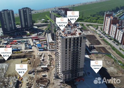 Ход строительства ЖК «Сибиряков» 3 квартал 2023