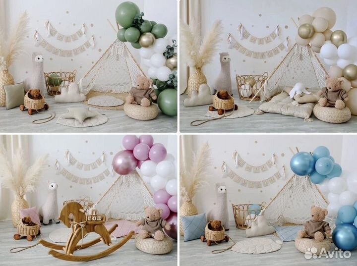 Фотосессия в студии.Семейные.Годовасии от 1-5 лет